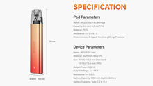 Load image into Gallery viewer, VOOPOO Argus G2 Mini Pod System Kit 1200mAh 3ml (preorder)