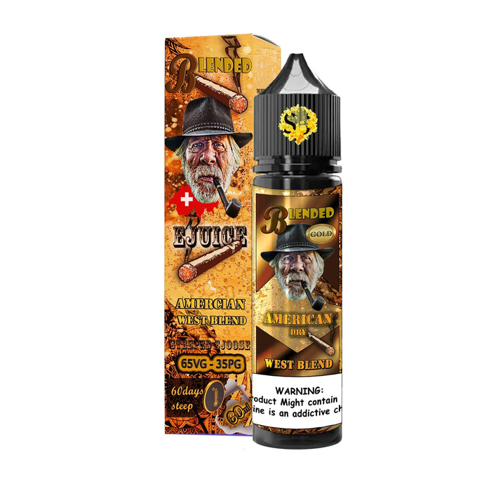 Blended American Freebase eliquid | American Blend-60ml-FrenzyFog-Beirut-Lebanon