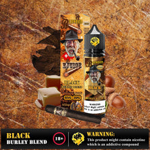 Load image into Gallery viewer, Blended Black Freebase eliquid | Burley Blend-60ml-FrenzyFog-Beirut-Lebanon