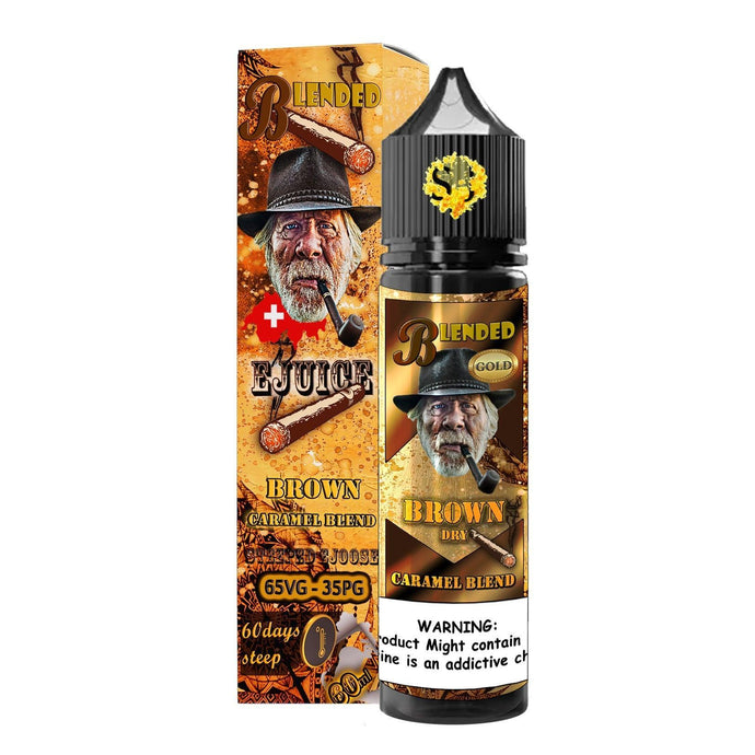 Blended Brown Freebase eliquid | Caramel Blend-60ml-FrenzyFog-Beirut-Lebanon