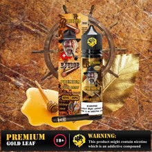 Load image into Gallery viewer, Blended Premium Gold Freebase eliquid | Gold Leaf Blend-60ml-FrenzyFog-Beirut-Lebanon