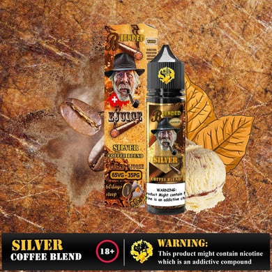 Blended Silver Freebase eliquid | Coffee Blend-60ml-FrenzyFog-Beirut-Lebanon