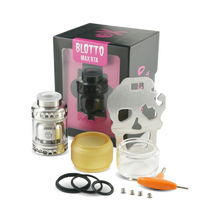 Load image into Gallery viewer, Dovpo Blotto MAX RTA Atomizer 3.8ml (28mm)-Black-FrenzyFog-Beirut-Lebanon
