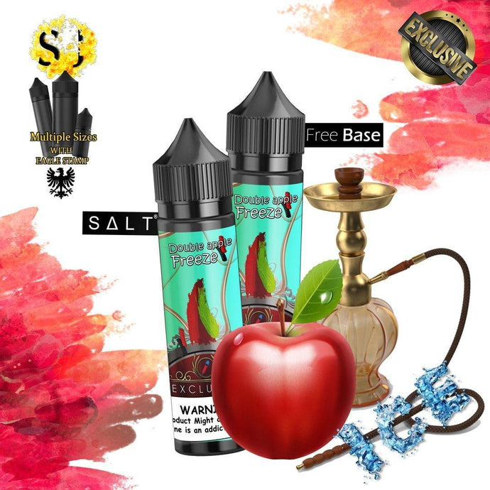 Exclusive Apple Freeze Freebase eliquid | Apple Bahraini Ice-60ml (Short fill 50ml)-FrenzyFog-Beirut-Lebanon