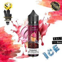 Load image into Gallery viewer, Exclusive Strawberry Cream Freebase eliquid | Strawberry Cream-60ml (Short fill 50ml)-FrenzyFog-Beirut-Lebanon