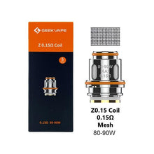 Load image into Gallery viewer, Geekvape Z Series Coil (5pcs/pack)-Z 0.15ohm-FrenzyFog-Beirut-Lebanon
