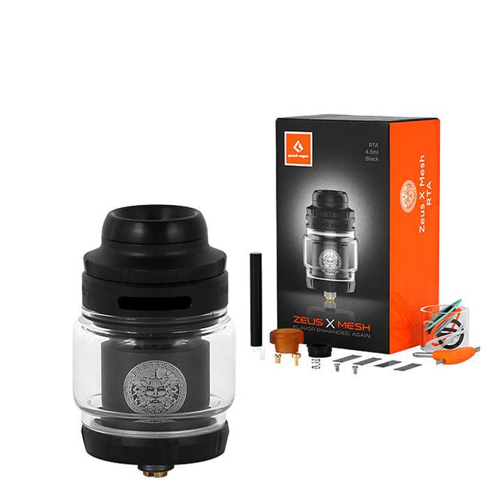 Geekvape ZX II Mesh RTA Tank Atomizer 4.5ml-Black-FrenzyFog-Beirut-Lebanon