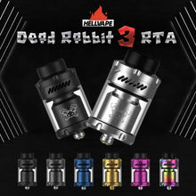 Load image into Gallery viewer, Hellvape Dead Rabbit 3 RTA Atomizer 5.5ml (25mm)-Stainless steel-FrenzyFog-Beirut-Lebanon