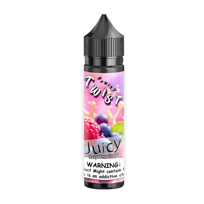 Juicy Raspberry Grape E-Liquid 60ml | Twist Fruity Series-0mg-FrenzyFog-Beirut-Lebanon