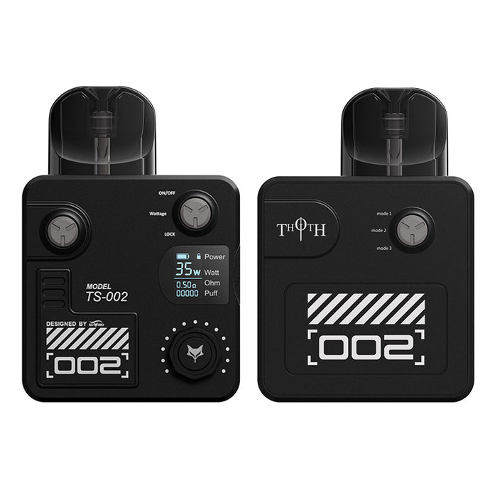 Kumiho THOTH S Pod System Kit 1000mAh 2ml-Armour Black-FrenzyFog-Beirut-Lebanon