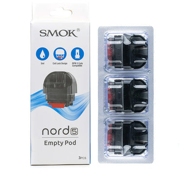 SMOK Nord 5 Empty Pod Cartridge 5ml (3pcs/pack) (preorder)