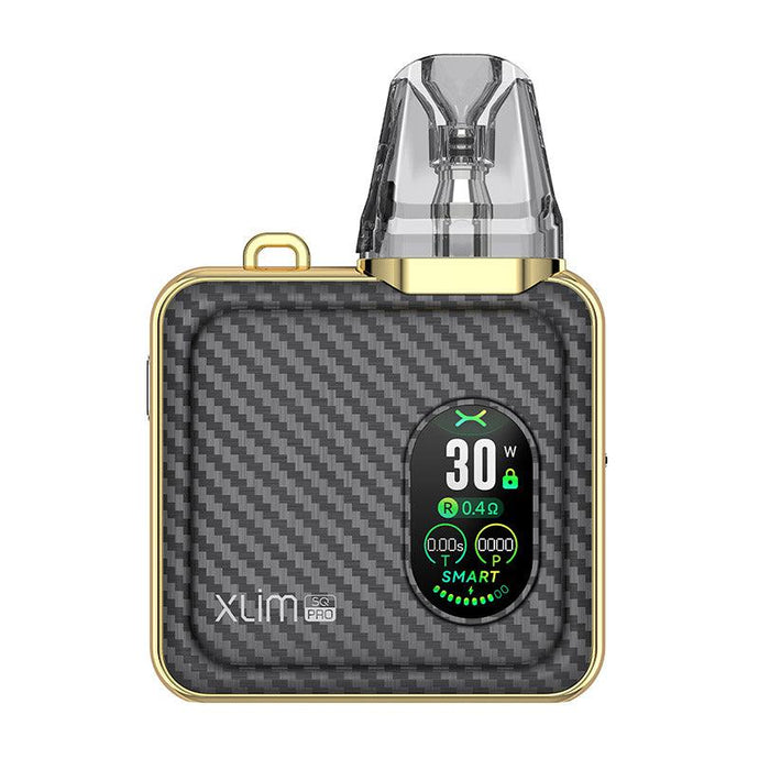 OXVA Xlim SQ Pro Pod System Kit 1200mAh 2ml-Gold Carbon-FrenzyFog-Beirut-Lebanon