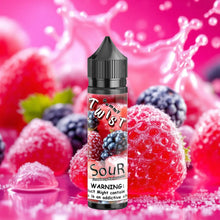 Load image into Gallery viewer, Sour Strawberry Blackcurrant Gummies 60ml | Twist Gummy Series-0mg-FrenzyFog-Beirut-Lebanon