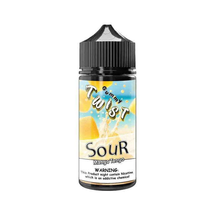 Sour Tango Mango Gummies E-Liquid 100ml | Twist Gummy Series-0mg-FrenzyFog-Beirut-Lebanon