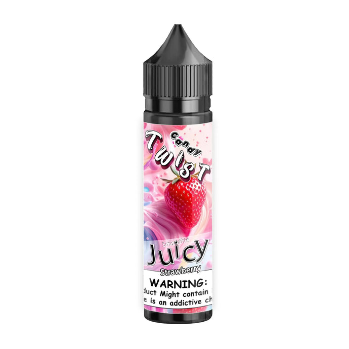 Strawberry eliquid Smoothie 60ml | Twist Candy Series-0mg-FrenzyFog-Beirut-Lebanon