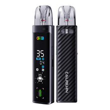 Load image into Gallery viewer, Uwell Caliburn G4 Pod System Kit 1300mAh 3ml-Black Carbon-FrenzyFog-Beirut-Lebanon