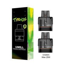 Load image into Gallery viewer, Uwell Typhos Pod Cartridge 6ml (2pcs/pack) (preorder)