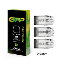 Load image into Gallery viewer, Uwell Upgraded Caliburn GPP Cartridge for Caliburn G3/G4 (3pcs/pack)-0.9ohm Side Refill 3pcs-FrenzyFog-Beirut-Lebanon