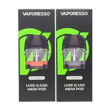 Load image into Gallery viewer, Vaporesso Luxe Q/Qs Pod Cartridge (4pcs/pack)-0.6ohm 2ml Mesh 4pcs-FrenzyFog-Beirut-Lebanon