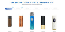 Load image into Gallery viewer, Voopoo ARGUS Matrix Pod System Kit 1350mAh 3ml (Max 30W) (preorder)