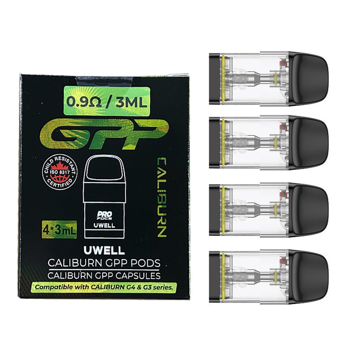 Uwell Caliburn GPP Cartridge Top Filling 3ml(4pcs/pack) (preorder)