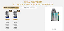 Load image into Gallery viewer, Freemax Rexa SQ Pod System 1300mAh 2ml (preorder)