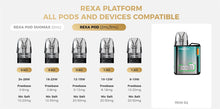 Load image into Gallery viewer, Freemax Rexa SQ Pod System 1300mAh 2ml (preorder)