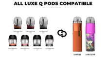 Load image into Gallery viewer, Vaporesso LUXE Q2 Pod System Kit 1000mAh 3ml (preorder)
