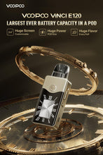 Load image into Gallery viewer, VOOPOO VINCI E120 Pod Mod Kit 4500mAh 120W 5ml (preorder)